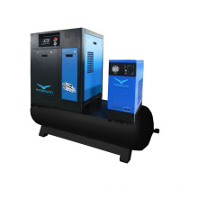 7.5KW Combined Screw Air Compressor with air tank air dryer